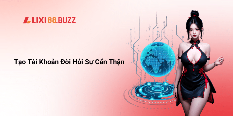 Tạo Tài Khoản Đòi Hỏi Sự Cẩn Thận